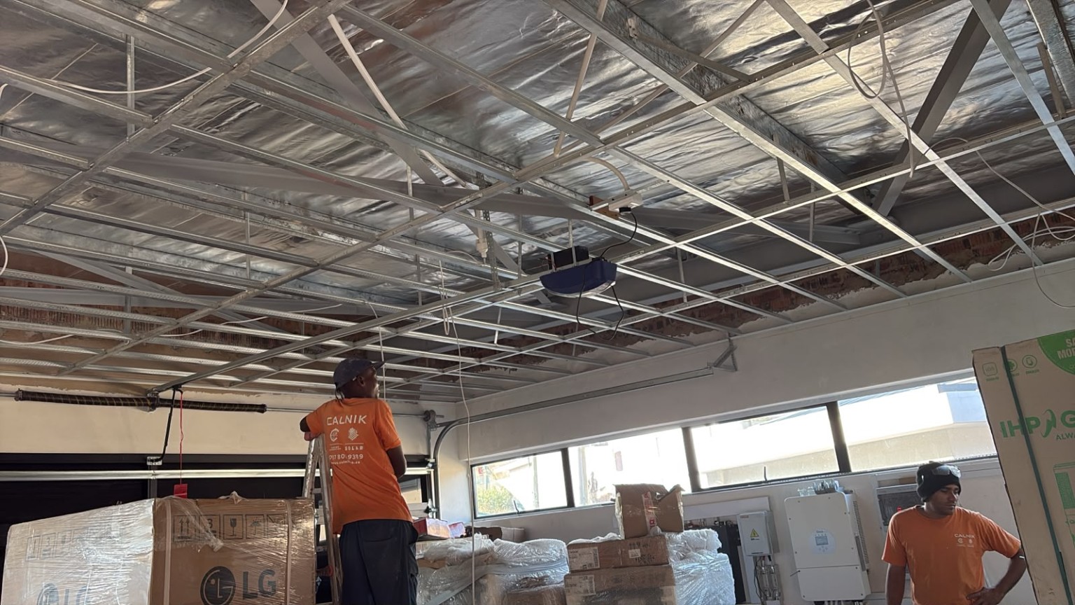 CALNIK team on site by CALNIK